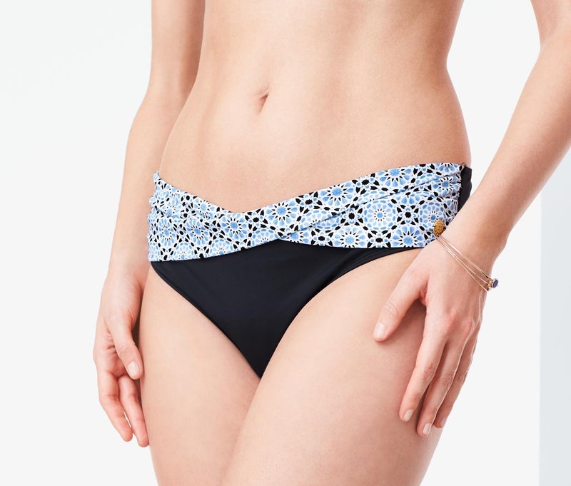 Tchibo Women Printed Bikini Bottom, Black - Image 2